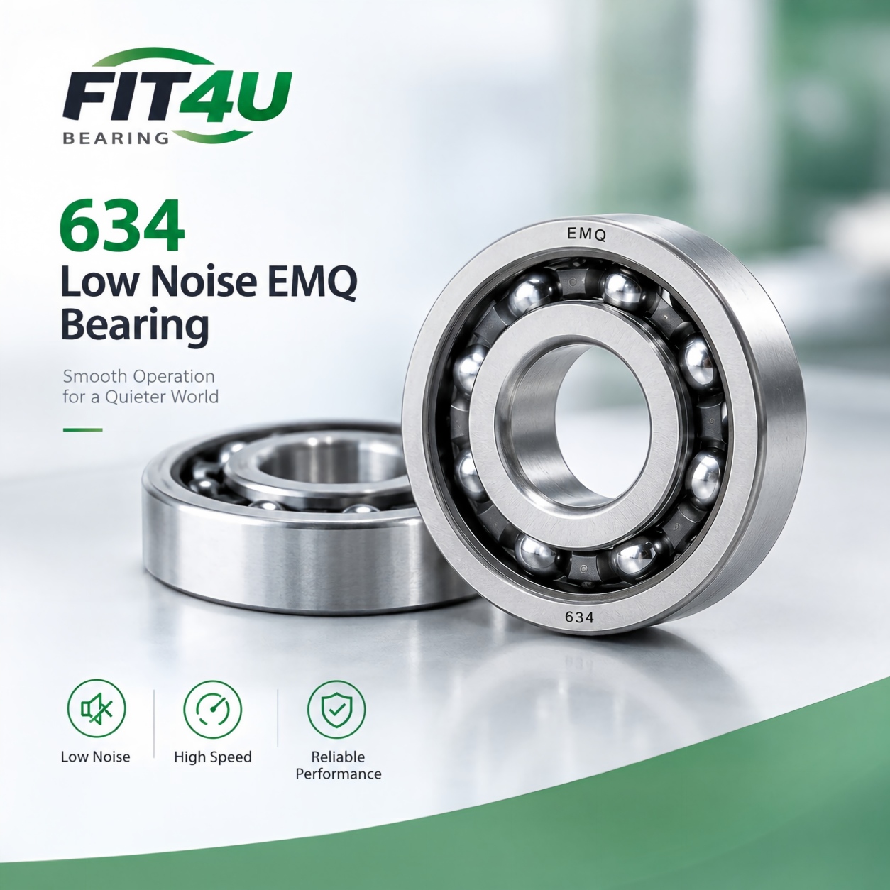 Cuscinetto 634 a Basso Rumore EMQ